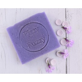 Parma Violet Handmade Soap with Shea Butter by Fizzy Fuzzy.