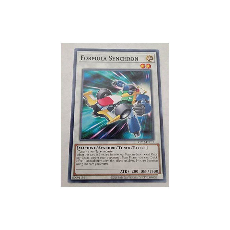 Formula Synchron - OP13-EN017 - OTS Tournament Pack 13 -