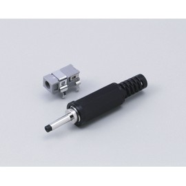 ELPA HK-DCJP01H DC Jack & Plug, Rated/DC 3.15 - 6.3 V, Polarity Unified Wire, Power Supply