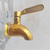 Genpe Durable 304 Stainless Steel Spigot for Beverage Dispenser, Spigots