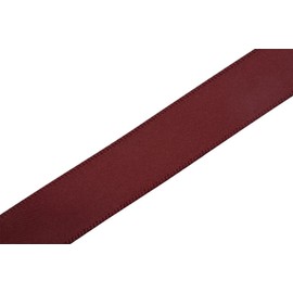 Fondersy - Cinta de satén de doble cara de 100 yardas color burdeos - 5/8 pulgadas de ancho para boda, envoltura de regalos, arreglos florales y manualidades