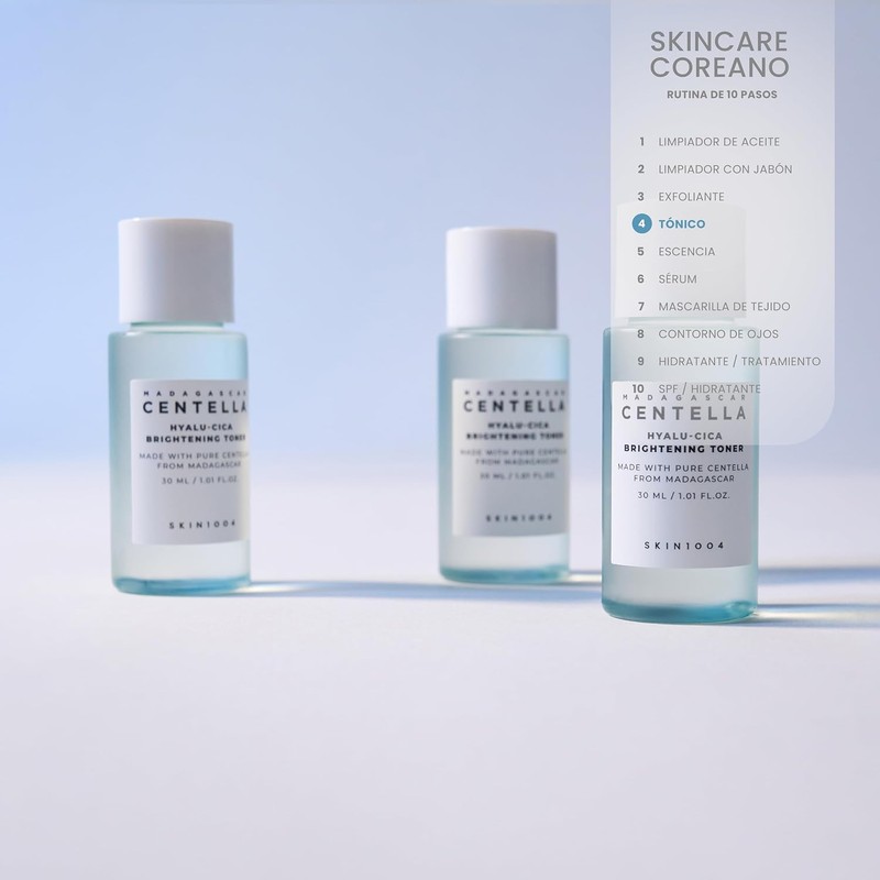 SKIN1004 Madagascar Centella Hyalu-Cica Brightening Toner 30Ml