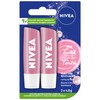 NIVEA Pearly Shine Lip Balm, (2 X 4.8g) | Pearly