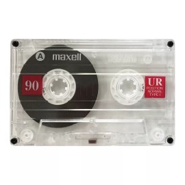 MAXELL 108562 UR90 90-Minute Normal-Bias Cassette Tape (5 Pack)