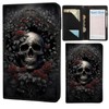ANNAMISSI Server Books for Waitress,Cute Pocket Leather Money Organizer Wallet