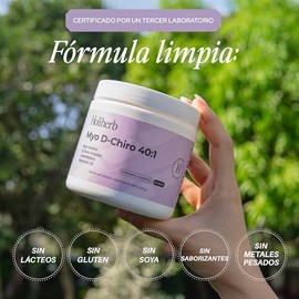 Holiherb - Myo & D-Chiro Inositol (40:1) + Metil Folato | Suplemento en Polvo | 45 días