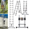 Telescoping Ladder Extension Telescopic Ladder 12.5 FT A Frame Folding