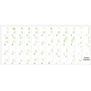 4Keyboard Korean Keyboard Sticker with Green Lettering ON Transparent Background