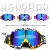 KENANLAN Motocross Goggles Motorcycle Goggles Windproof Protective Goggles Motorcycle Dirt