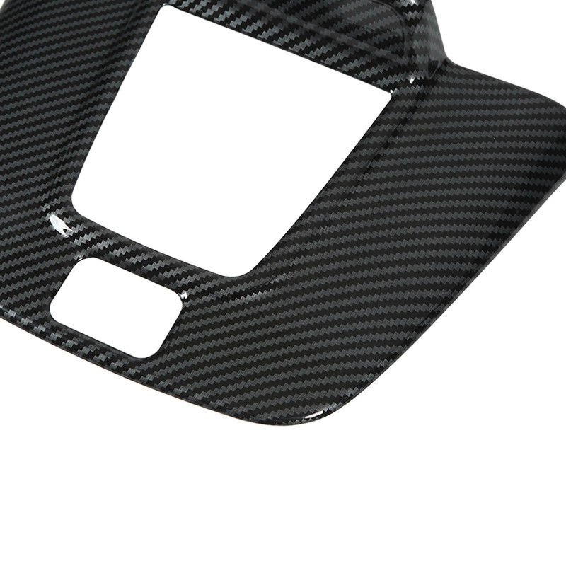 Car Interior Dashboard Trim Behind Navigation Carbon Fiber Style Replacement