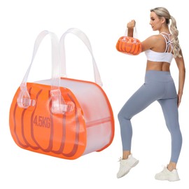 DEIRIS Water Weights Aqua Bag - Water Filled Kettlebell 4.5 kg - Adjustable Sandbag Alternative - Portable Stability Fitness Equipment - Aqua Bag for Strength Function Fitness Training