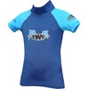 TWF Kids Tots Rash Vest - Blue, 3-4 Years