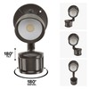 Maxxima LED Outdoor Flood Wall Light, Exterior Security Light with