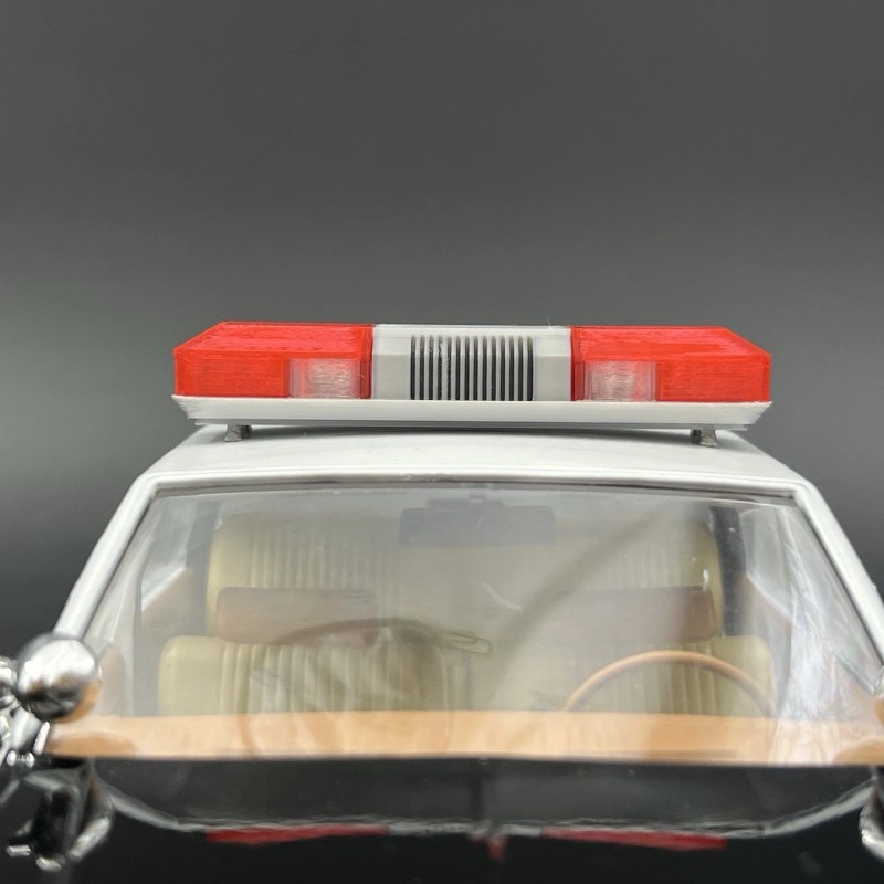 LED-Compatible Lightbar 1/18 Red Smith Wesson 8780 8880 8980 Lightbar