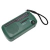Hand Crank Solar Radio AM FM SW1 SW2 Camping LED