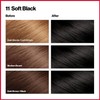 REVLON Colorsilk Color Permanent Hair Dye, #11 Soft Black (Pack