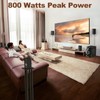 Bobtot Surround Sound Systems Wireless Rear Satellite Speakers - 800W