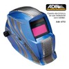ADIR 6713 Careta Electrónica Profesional Azul Con Franjas Grises