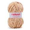 Soft Velvet Chenille Yarn for Crocheting & Knitting - Bulky