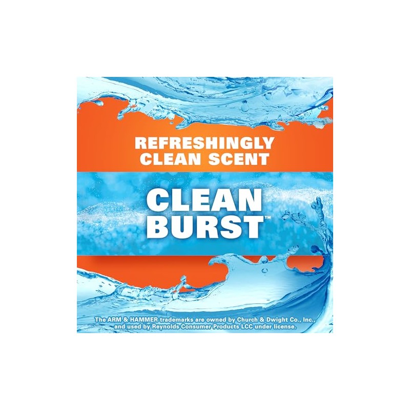 Hefty bolsas de basura con cordón para cocina, ultra fuertes,