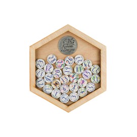 21st Anniversary 21 Reasons I Love You Wooden Wall Frame - Full Colour Love Tokens