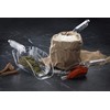 New Star Foodservice 34400 Polycarbonate Plastic Utility Ice Scoop, Clear,