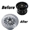 JMCHstore Mini Bike Disc Brake Conversion Kit for Coleman CT200U