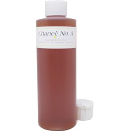 TCEShop Channel: No. 5 - Type Scented Body Oil Fragrance [Flip Cap - Brown - 8 oz.] - ID#22624