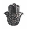 GBJUK Hamsa Hand Pin Lapel Badge with Butterfly Clasp Back