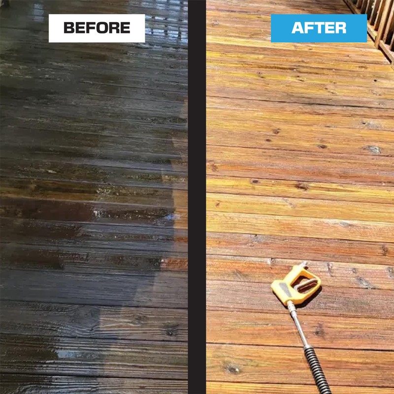 F-10 Percarbonate Wood Cleaner: UV Damage Remover and Wood Restorer