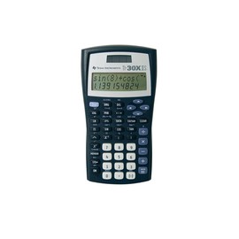 WYNGS TI-30XIIS Pocket Calculator with Protective Case in Dark Grey - Basic Set