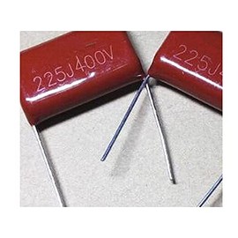10 piezas 400V 225J 2.2uF 400V 225 CBB capacitance 5% 20MM CBB Metallized Film Capacitor