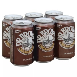Dr Brown's Soda Creme 6-Pack 72 fl. oz (Pack of 4)