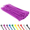 Pack of 100 Cable Ties, Cable Ties UV Resistant, Nylon,