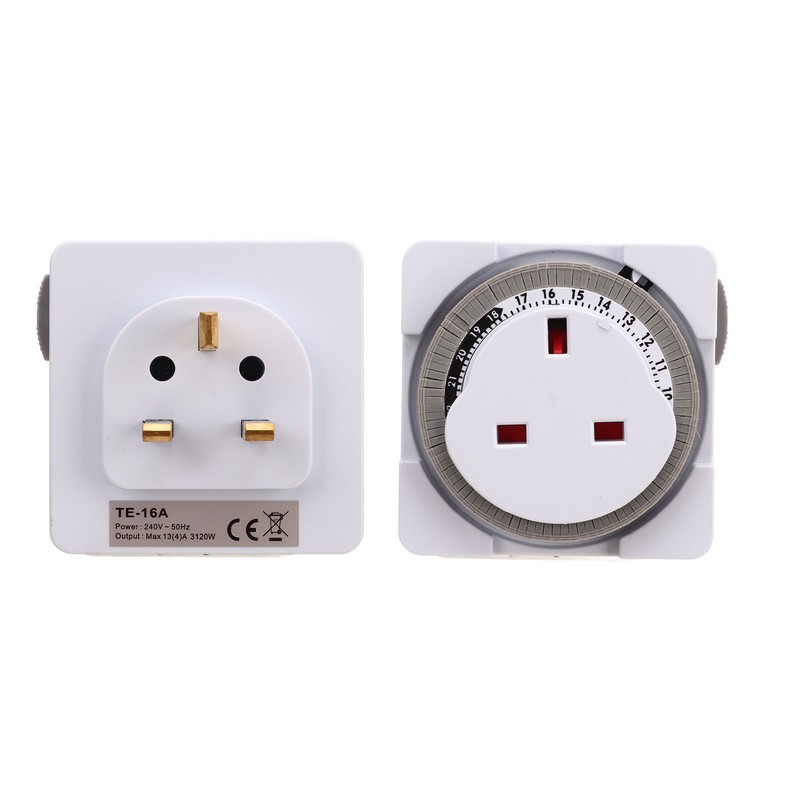 24 Hour Timer Switch Professional Smart Overcharge Protection Cycle Timing