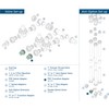 Orbit 57191 Slip Manifold Transition Adapter, Green