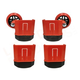 Little Giant Ladder Snap Foot Wheel Kit 31716