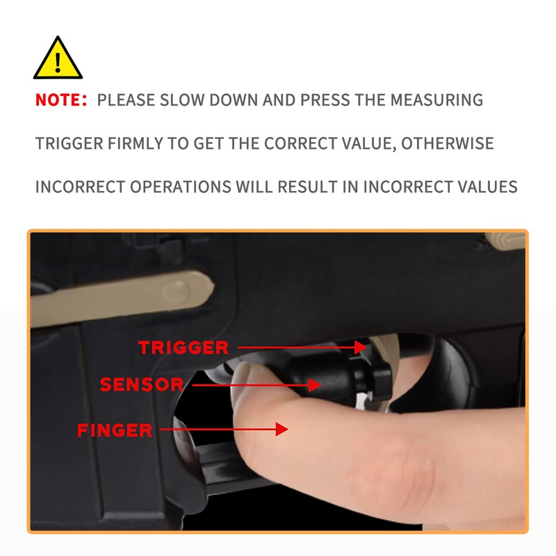 BOOSTEADY Digital Trigger Pull Gauge 0-12lb Trigger Drag Scale 1oz