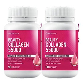 GREENIA BEAUTY COLLAGEN 55000 90 Capsules 2 Packs / 그리니아 뷰티 콜라겐 GREENIA BEAUTY COLLAGEN 55000 90캡슐 2개