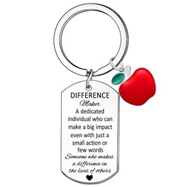 Yrerndre Teacher Appreciation Gifts Thank You Gifts for Teacher Keyring Inspirational Gifts for Women Coworkers Leaving Gifts for Colleagues Boss Employee Retirement Gifts Teacher’s Day Gifts