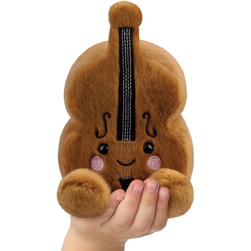 Aurora, 61597, Palm Pals Vanessa Violin 5In, Soft Toy, Brown