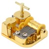 Music Box Movement Golden Clockwork Music Box Windup Musical Mechanism