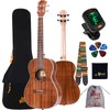 Winzz Baritone Ukulele 30 Inch for Adults Teens Beginners &