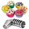 Russian Piping Tips Cake Decorating Complete Set, WOWDECOR 24pcs Baking