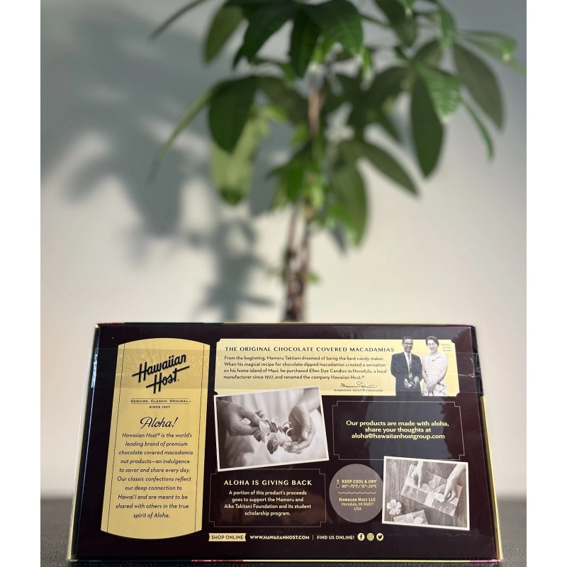 Hawaiian Host 3 Boxes Hawaiian Host Island Macs Chocolate Covered