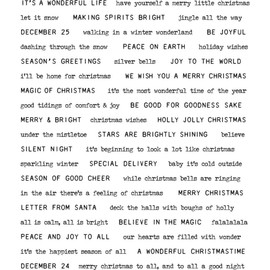 Tim Holtz for Stampers Anonymous Tiny Text Christmas