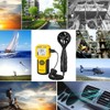 AIOMEST Digital Anemometer Wind Gauge, CFM Hand Held, AI-826A Wind