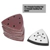 Yctze 90mm Oscillating Multi-Tools 6 Holes Sanding Pad with 61