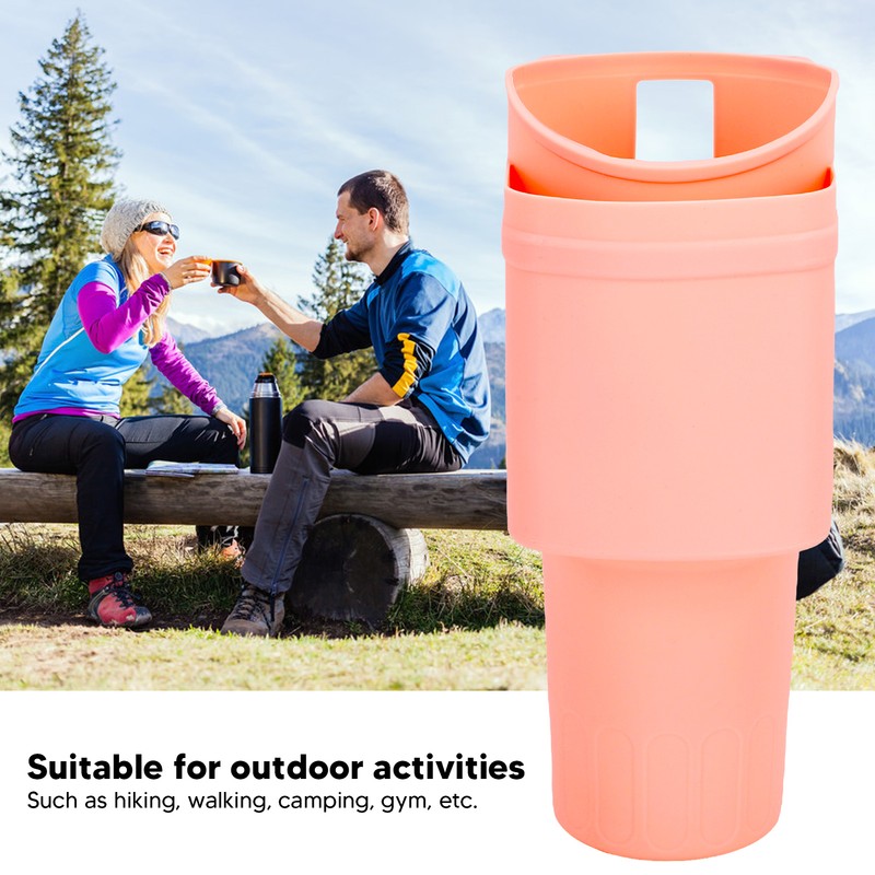 Cup Silicone Boot Sleeve with Pocket Chain Strap Flexible Soft