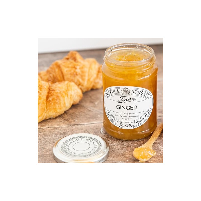Tiptree Ginger Preserve, 12 Ounce Jars (Pack of 6)